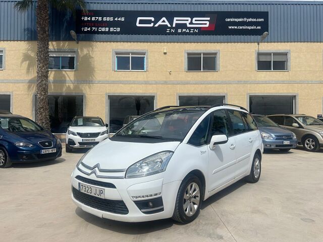 CITROEN C4 GRAND PICASSO EXCLUSIVE 1.6 E-HDI AUTO SPANISH LHD IN SPAIN 95K 7 SEATS 2011